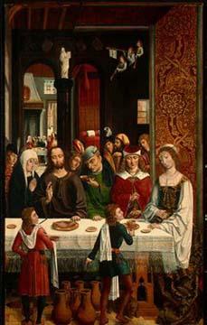 MASTER of the Catholic Kings The Marriage at Cana oil painting image